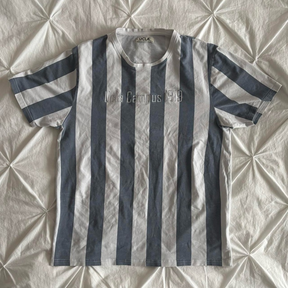UCLA campus striped tshirt
